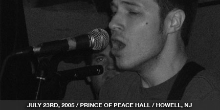 The Stand In - July 23rd, 2005 - Prince Of Peace Hall - Howell, NJ